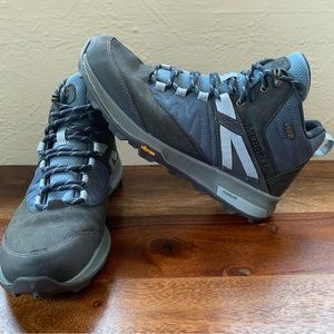 Merrell Zion Navy Blue Hiking Boot Waterproof - Women’s 9